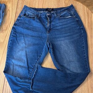 Judy Blue Dark 18W High Rise Cool Denim Boyfriend Jeans